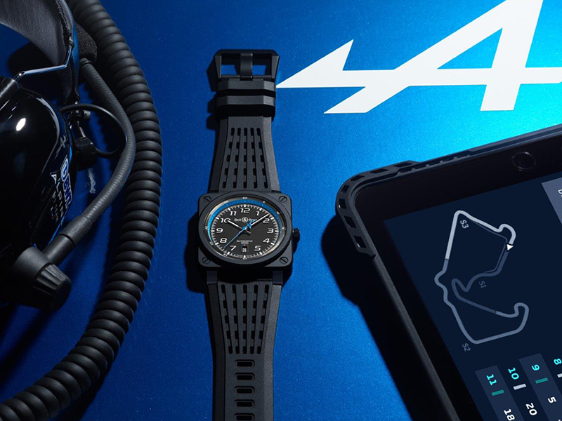 علامة Bell & Ross تطلق ساعة جديدة من مجموعة Alpine مستوحاة من سباقات الفورمولا 1